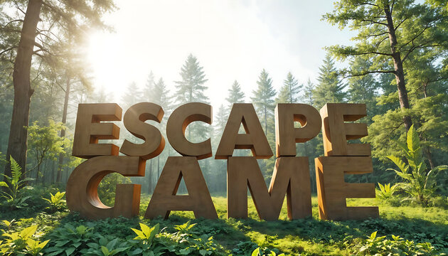 Escape game, jeu d'aventure en immersion dans la nature