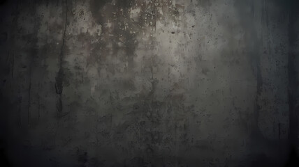Obraz premium Dark black grunge textured concrete background. Panorama dark grey black slate background or texture.