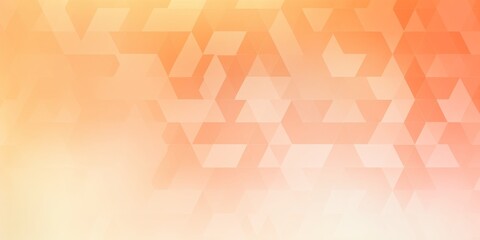 Fototapeta premium orange gradient background with geometric patterns featuring triangles