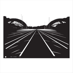 highway in the city
