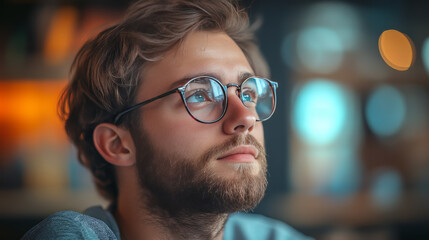 Man at Minimalist Workshop