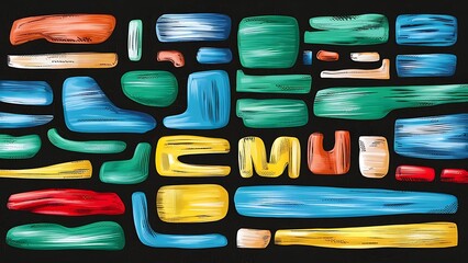 Abstract background collection. File format EPS 10