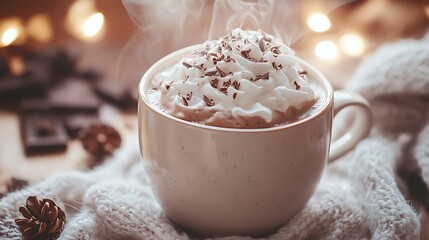 a cup of coffee with cream