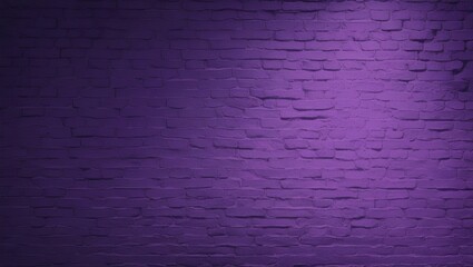 Obraz premium Purple Brick Wall Background Creating a Vibrant Atmosphere for Artistic Expression and Design Work