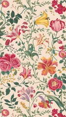 Vector floral background design