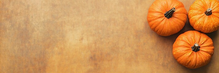 Autumn, Halloween fall-themed textured background with pumpkins