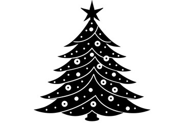 christmas tree illustration