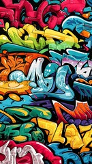 Obraz premium graffiti on wall