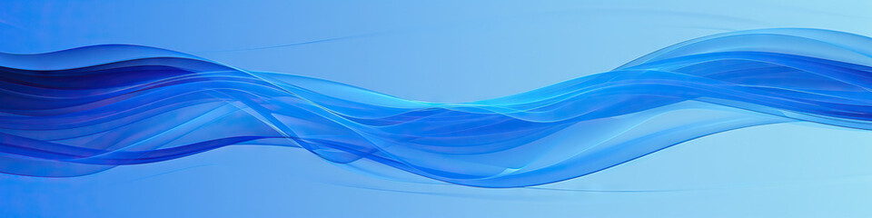 Bold Blue Wave: A smooth, flowing blue line moves across the screen, creating a calming wave pattern against a solid color backdrop.