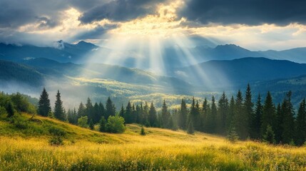 Ukraine's mountainous storm