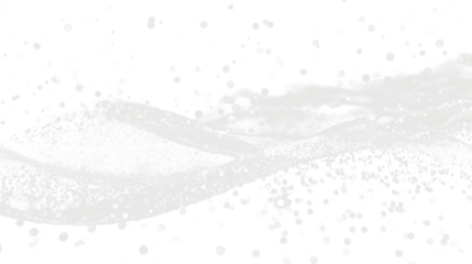 bright white magical glitter wave isolated on white or transparent png