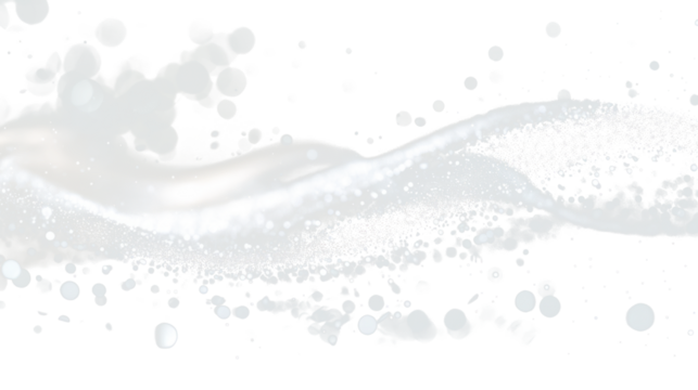 bright white magical glitter wave isolated on white or transparent png