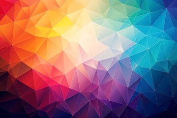 abstract background with triangles
