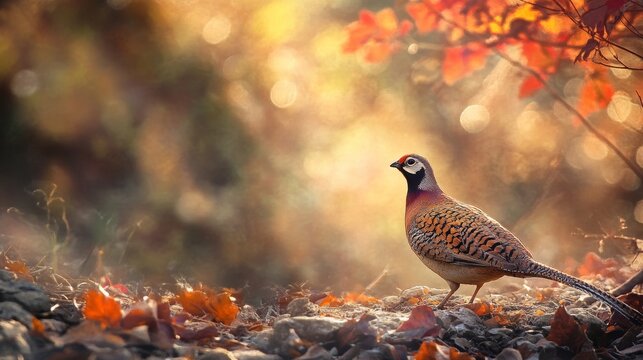 Partridge: Chukar Partridge (Alectoris chukar) in nature.