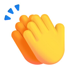  3D Clapping Hands Emoji