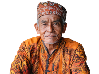 Old Nepali Man Portrait
