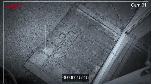 Security Footage of a Porch Pirate Grabbing a Package near Home - 1