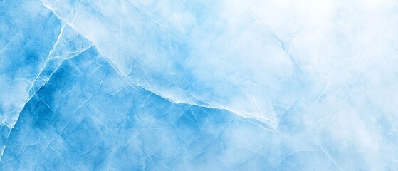 Obraz premium A tight shot of a blue-and-white backdrop; a plane flies in the mid-sky