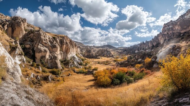 Mountainscape in Canyon Ihlara
