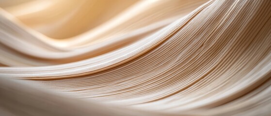  A tight shot of a white fabric, its texture slightly obscured by a blurred area in the frame's center