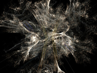 Imaginatory fractal abstract background Image