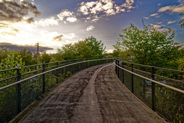 Autumn in the Bavarian town of Neustadt an der Aisch