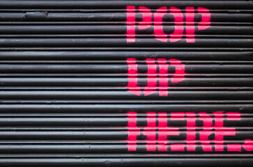 Pop up here sing
