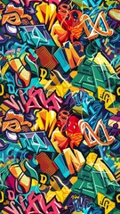 Obraz premium grafattie on the wall