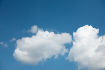 blue sky with cloud