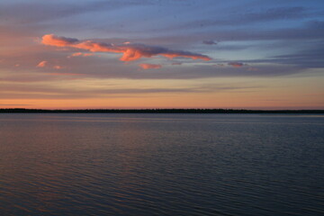 Obraz premium sunset over the sea