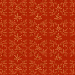  Autumn Leaves seamless vector pattern