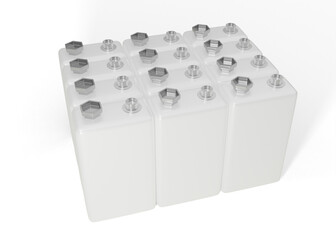 Alkaline Battery Mockup