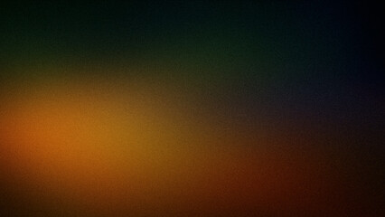A warm abstract gradient with rich tones of orange, green, and deep blue, featuring a grainy texture. Ideal for backgrounds, wallpapers, and creative designs