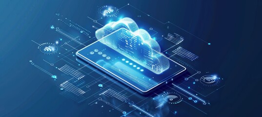 Dynamic Flyer for Cloud Software Webinar with Live Product Demonstrations and Registration Call-to-Action