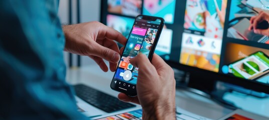 Vibrant Instagram Ad Design for Special Promotion Featuring Colorful Graphics