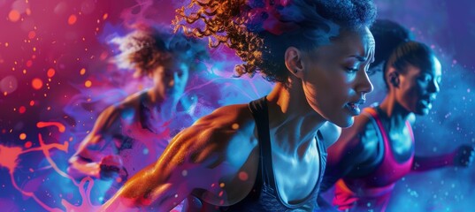 Dynamic Fitness Flyer: Energetic Promotion of High-Intensity Interval Training Classes