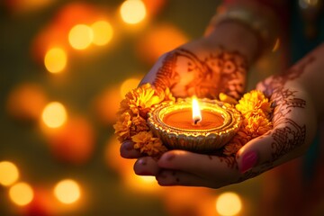 Create a Diwali Party Whats App invite for EO PUne group - We wnat to highlight, Live music, Dance, Card Games and want the visuals to be warm