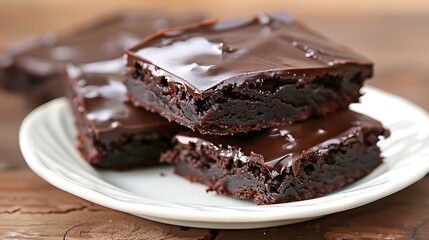 Double chocolate covered brownies make this an unstoppable feast