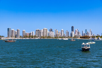 The Gold Coast From Southport, Queensland, Australia