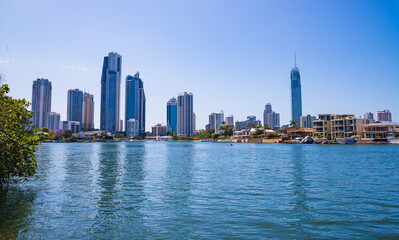 Fototapeta premium The Gold Coast in Queensland, Australia