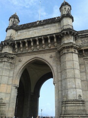 Gate way of India built in the 19th century by the British in India is a main point of attraction for tourists in mumbai.