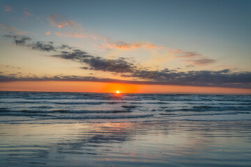 Sunrise on the Gulf Coast in Texas