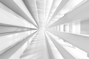 Obraz premium ray lights white and grey exposition background