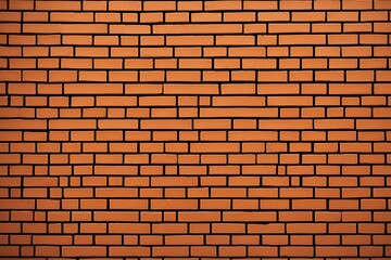 Orange Brick Wall Texture