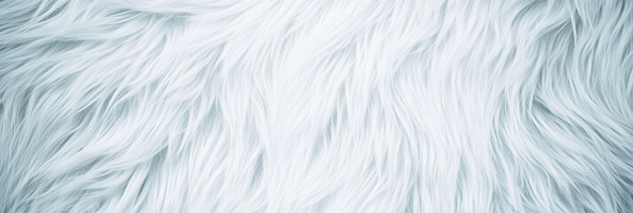 Obraz premium Soft, white fur texture with a delicate, flowing pattern.