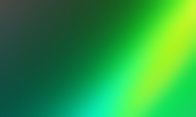 Abstract blurred background image of green, yellow colors gradient used as an illustration. Designing posters or advertisements.