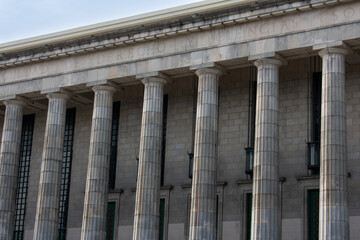 Faculty of Law UBA - Monumental Neoclassical Architecture in Buenos Aires
