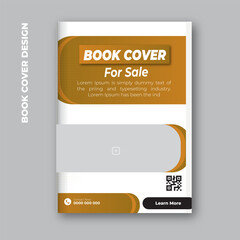 Book cover product design template