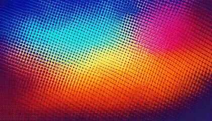 Fototapeta premium Teal orange blue grainy colorful texture background banner noise texture glowing color gradient, Generated image