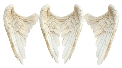 Oversized Fantasy Angel Wings Designed for Dramatic Artistic Display Generative AI